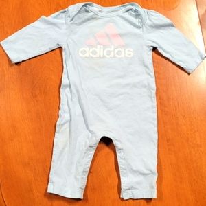 Adidas Sky Blue Kids Romper
